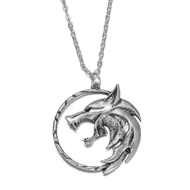 Wild Hunt Wolf Necklace-What About Noah